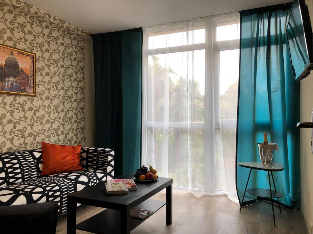 Люкс, вид на сад